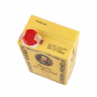 BARON DE MADRID 1 l - Dessus