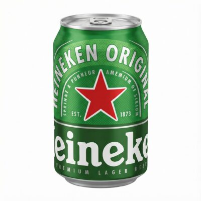 BIERE EN CANETTE HEINEKEN 33 cl - Face