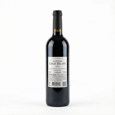 CHATEAU GARAT BEL AIR BDX 75 cl - Arrière