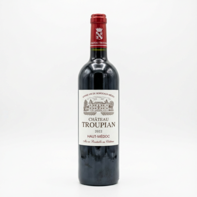 CHATEAU TROUPIAN HAUT MEDOC 75 cl - Face