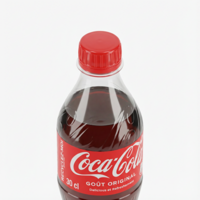 COCA COLA 30CL - Dessus