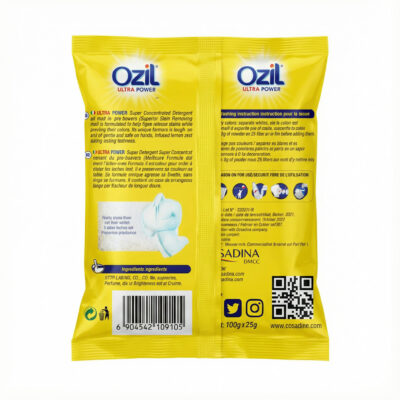 DETERGENT OZIL ULTRA POWER 100G - Arrière