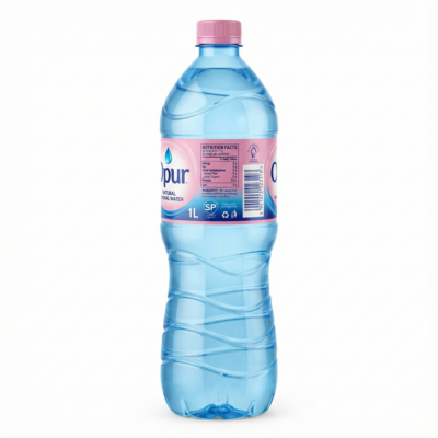 EAU MINERALE OPUR 1 L - Latérale