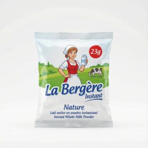 LAIT EN SACHET LA BERGERE INSTANT 25 g - Face