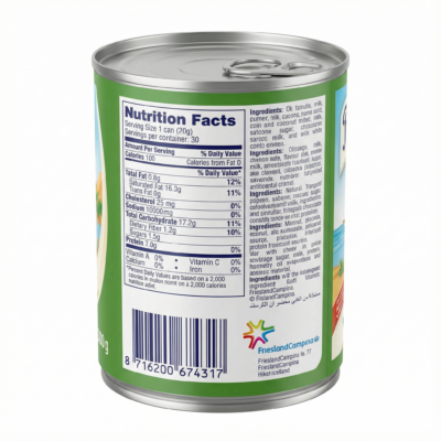 LAIT NON SUCRE PEAK 160G - Arrière