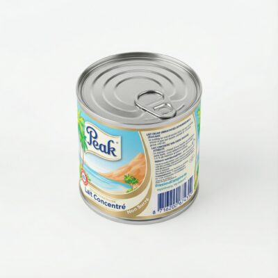 LAIT NON SUCRE PEAK 160G - Dessus