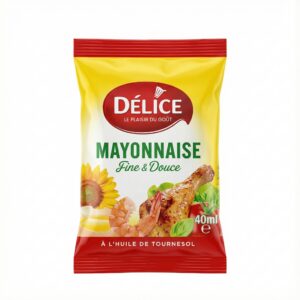 MAYONNAISE DELICE 40G SACHET - Face