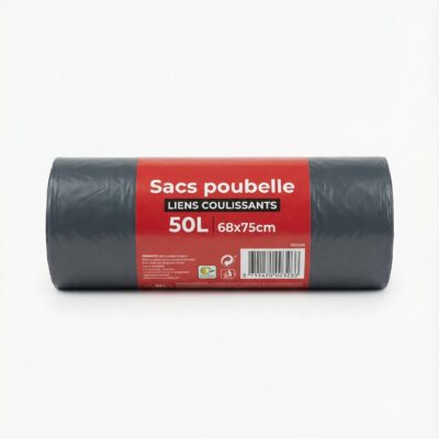 SACS POUBELLE LIENS COULISSANTS BF50L - Arrière
