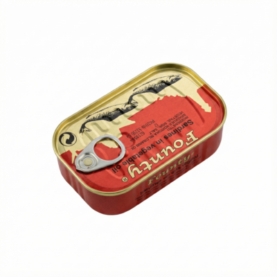 SARDINE FOUNTY NON PIMENTEE 125G - Dessus