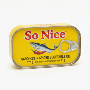 SARDINE SO NICE PIMENTEE 125G - Face