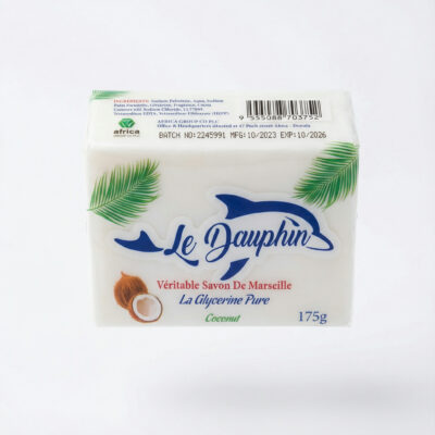 SAVON LE DAUPHIN COCONUT 175G - Dessus