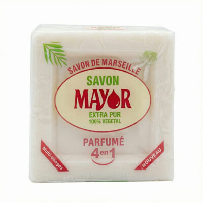 SAVON MAYOR BLANC PARFUME 350 G - Face