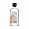 Vue latérale du flacon d'acétone Nina 500 ml, format pratique pour les soins de manucure et le démaquillage du vernis.