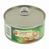 Vue dessus boîte champignon Rojet, couvercle métal estampé