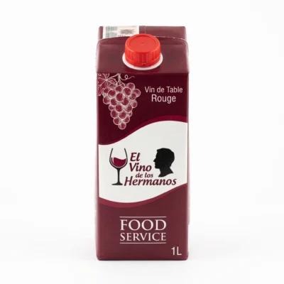 Bouteille Elvino rouge sur comptoir lumineux à Douala