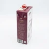 Vue latérale Elvino rouge bouteille pratique 1 litre