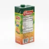 Etiquette dos bouteille jus orange Frutas informations produit