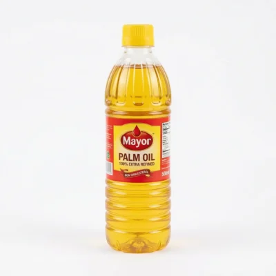 Petite bouteille huile Mayor 0,5L étiquette dorée individuel