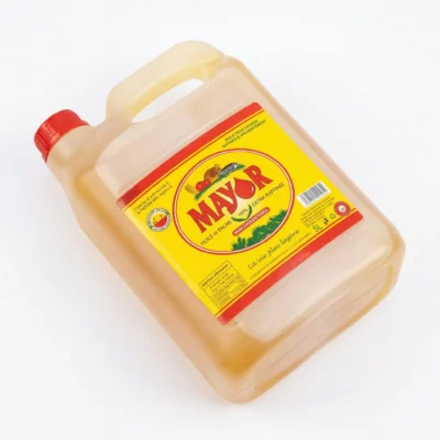 Vue dessus bouchon scellé Mayor 5L garantie hygiène