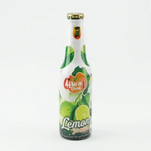 JUS NATUREL AFRICA DRINK 33CL ASS - vue face Bouteille jus naturel Africa Drink 33CL vue face étiquette