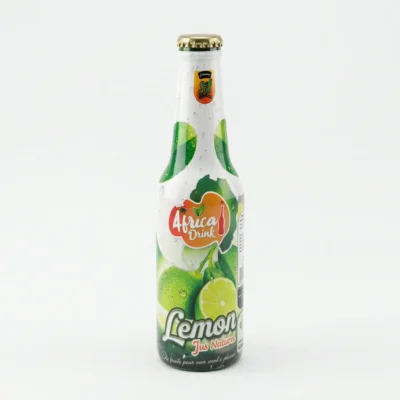 Bouteille jus naturel Africa Drink 33CL vue face étiquette