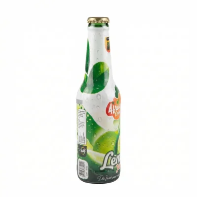 Profil latéral bouteille Africa Drink format 33CL nomade