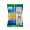Vue arrière du sachet plastique bleu et vert de MAIS ROI POP 160G, montrant les grains de maïs à l'intérieur.