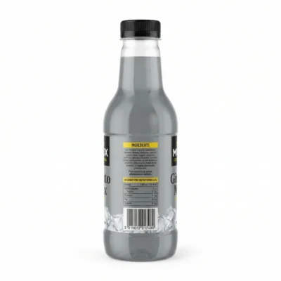 Dos étiquette Mux Ginto Mix infos produit boisson mixée