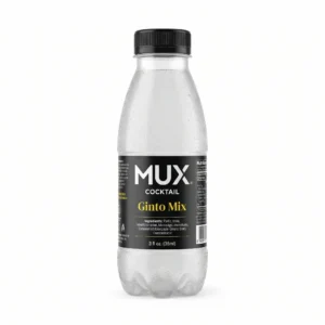 MUX GINTO MIX 50CL - vue face Bouteille Mux Ginto Mix 50CL vue face design moderne