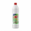 Vue de face du produit PAX CITRON 800ML dans sa bouteille en plastique blanc avec un bouchon rouge et une étiquette verte.
