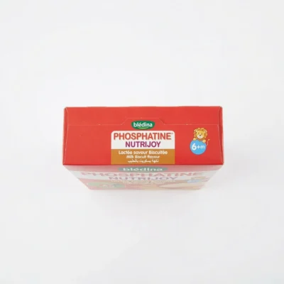 Vue dessus boîte Phosphatine 200g couvercle plastique étanche