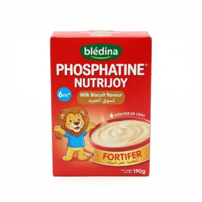 Boîte Phosphatine lactée biscuit 200g vue de face emballage rose