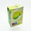 Vue de dessus du sachet refermable de protège-slips Boni Large, conditionnement pratique pour le sac à main.