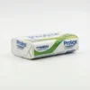 Vue latérale du savon PROTEX PHARMAPUR ALOE 150 g dans son emballage papier rectangulaire blanc, vert et bleu.