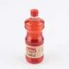 Vue dessus bouchon bouteille vinaigre Roma 1L scellé sécurité
