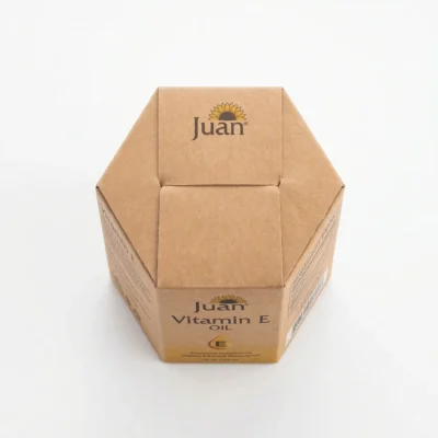Vue de dessus du flacon Juan avec bouchon doseur.